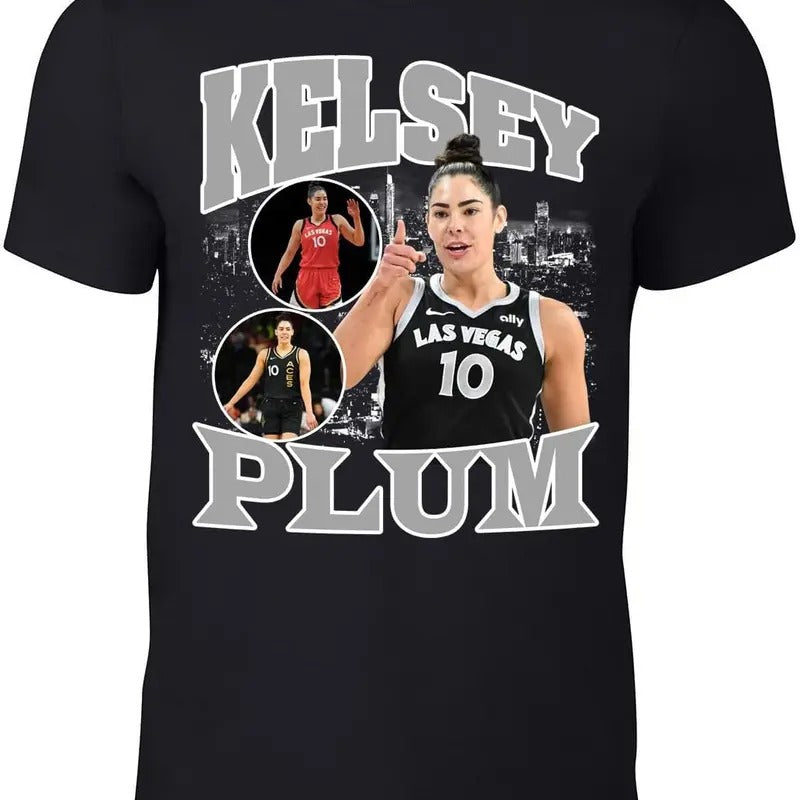 Las Vegas Kelsey Plum Bootleg Style T-shirt Hoodie, Sweatshirt | HypeDripTees.com