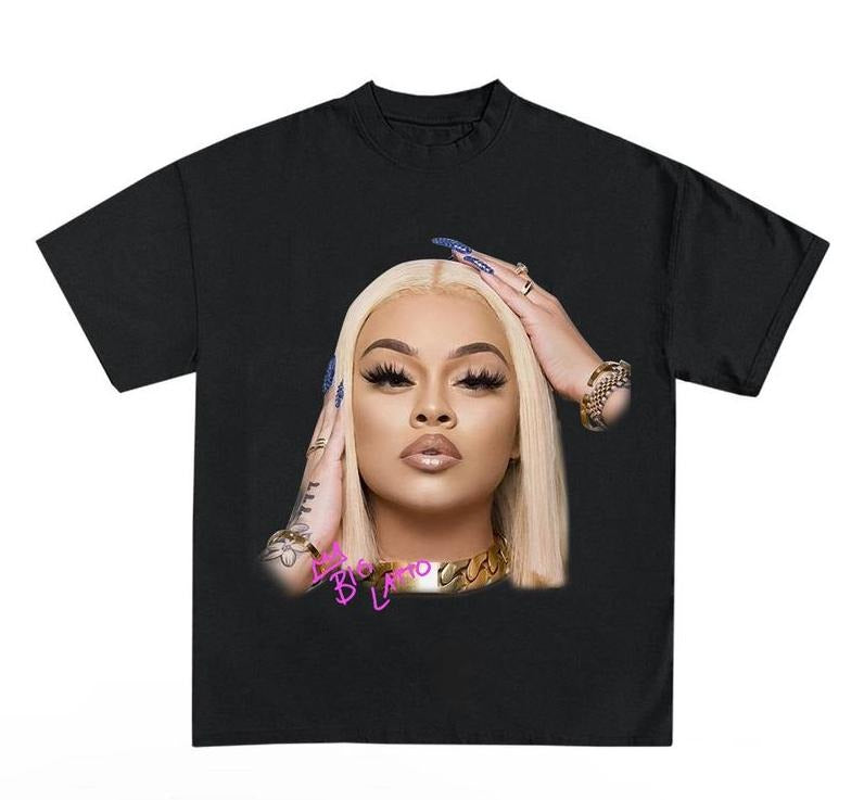 Lattooo Big Face Tee Classic Cotton Men's T-shirt - Fabric Menswear Top Hoodie, Sweatshirt | HypeDripTees.com