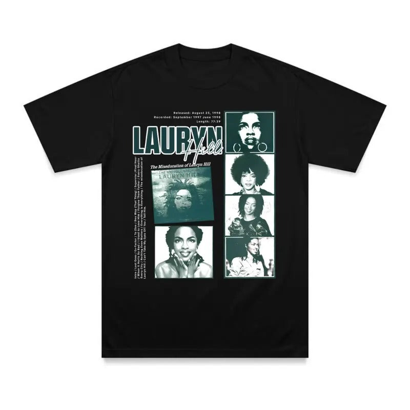 Lauryn Hill 90s Vintage T-Shirt, Lauryn Hill Album Shirt, Style Graphic Hip Hop Shirt, Lauryn Hill Tee Gift For Men...