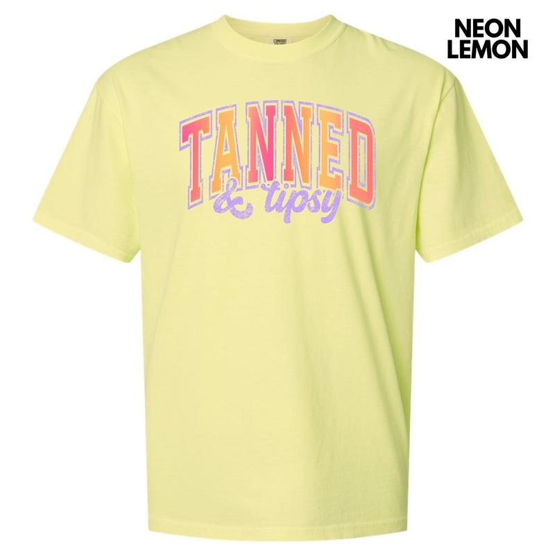 Lavender Tanned & Tipsy Comfort Colors T-Shirt 'NLB' Hoodie, Sweatshirt | HypeDripTees.com