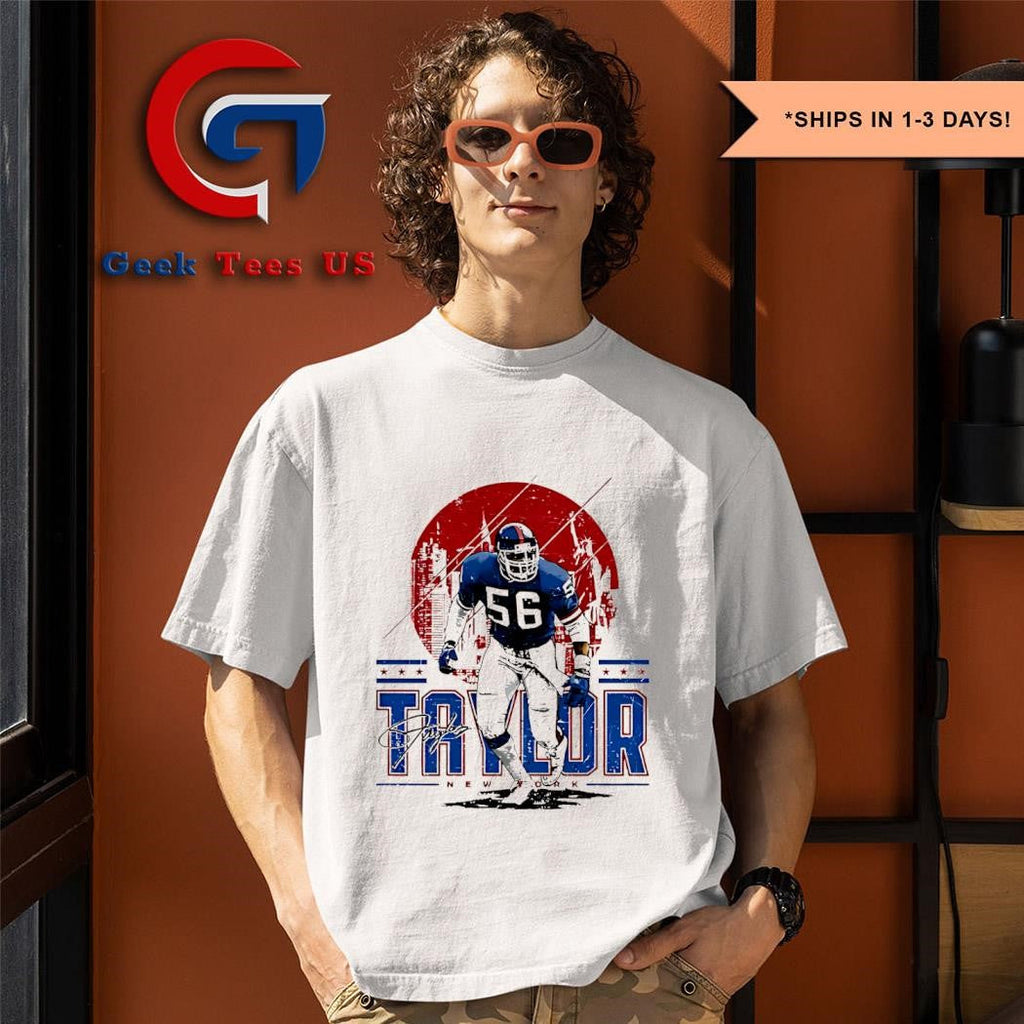 Lawrence Taylor New York Giants MLB signature shirt