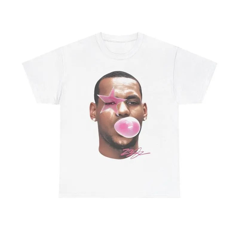 LeBubbleGum Vintage Goat Basketball Tee Casual Cotton Menswear Retro Shirt T-Shirt Top Graphic Underwear Tshirt...