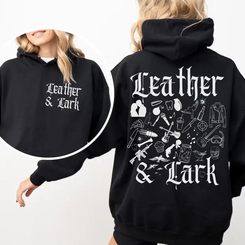 Leather and Lark Sweatshirt, T-shirt, Hoodie, Butcher and Blackbird Sweatshirt, Weaver Inspired, Dark Academia Hoodie