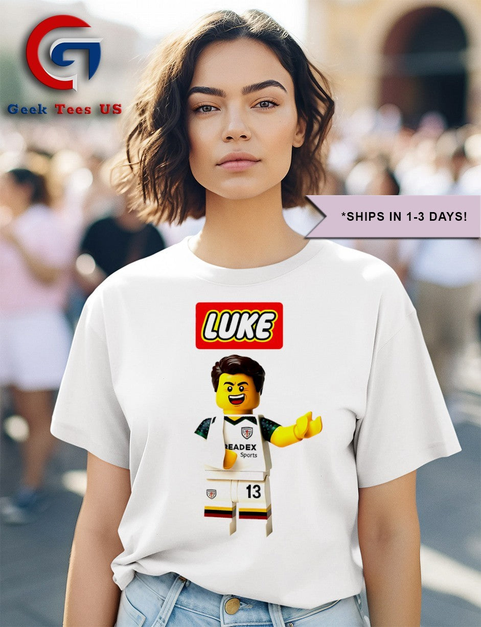 Lego Luke O’Nien Sunderland Fc shirt