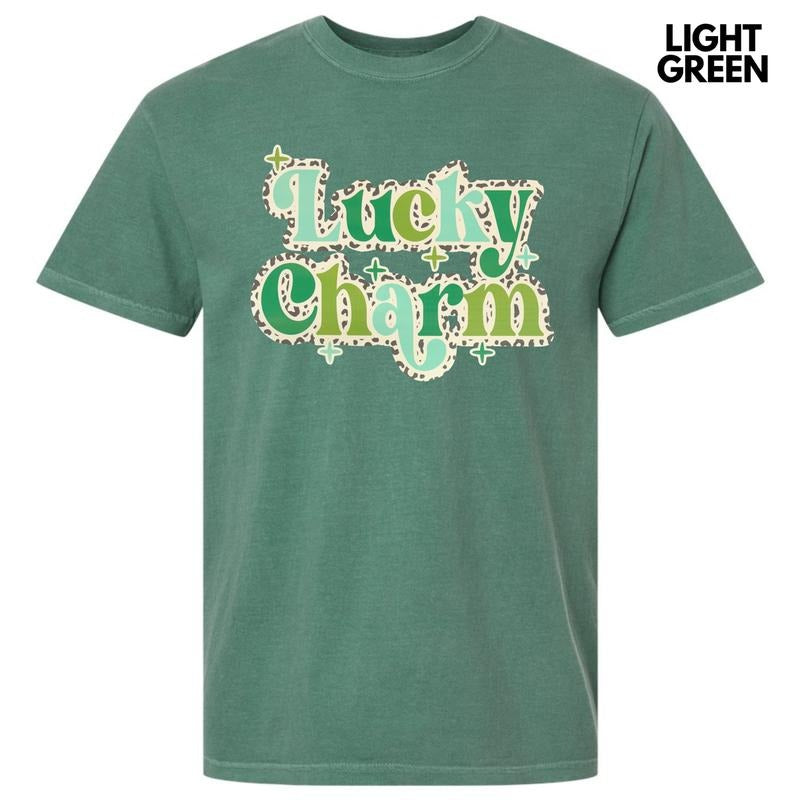 Leopard Lucky Charm Comfort Colors T-Shirt Hoodie, Sweatshirt | HypeDripTees.com