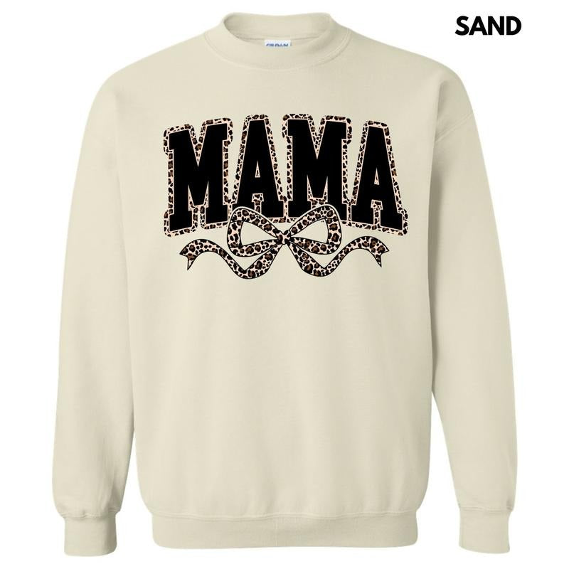 Leopard Mama Coquette Sweatshirt T-Shirts, Hoodie | HypeDripTees.com