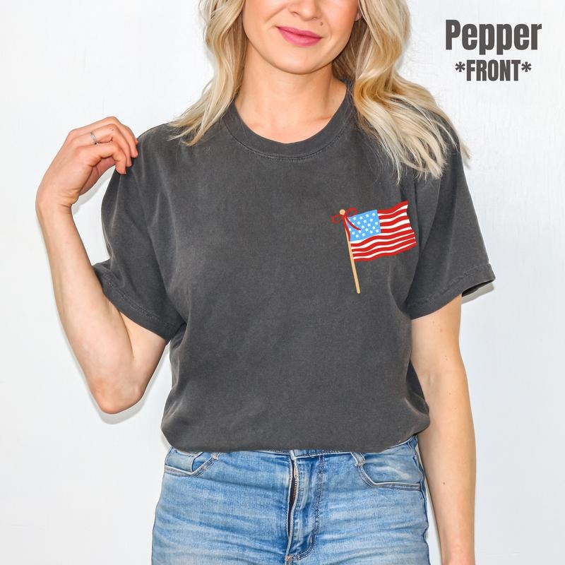 Let Freedom Ring Flag Comfort Colors T-Shirt 'NLB' Hoodie, Sweatshirt | HypeDripTees.com
