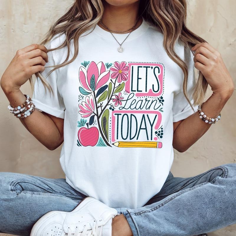 Let's Learn Today DTF Transfers - THIS IS NOT A SHIRT Hoodie, Sweatshirt | HypeDripTees.com