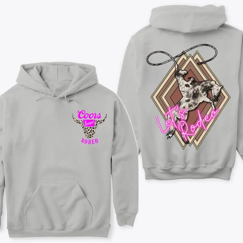Let's Rodeo Hoodie Sweatshirt TShirt | HypeDripTees.com