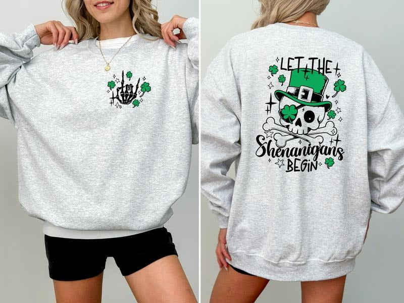 Let the Sheningans Begin Women's Top (TShirt, Sweatshirt, & Hoodie) | HypeDripTees.com