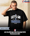 Let’s Go Chicago Cubs Baseball 2025 Postseason shirt