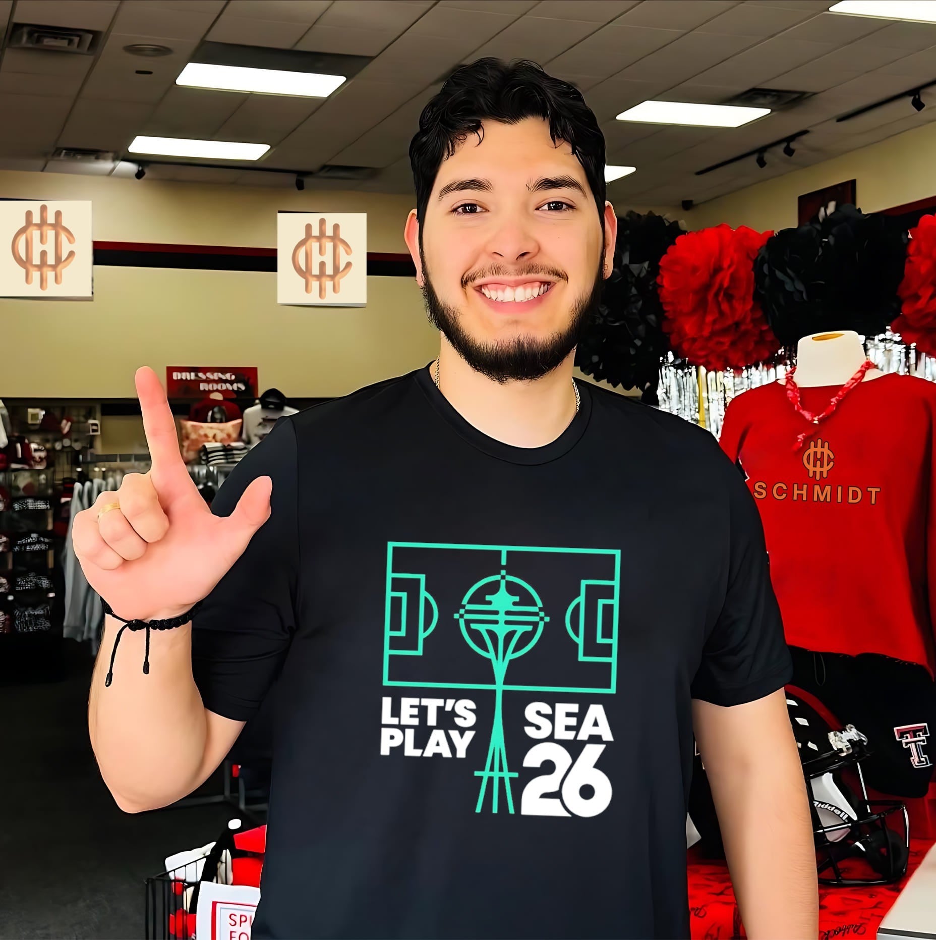 Let’s Sea Play 26 The Matchday Seattle logo shirt