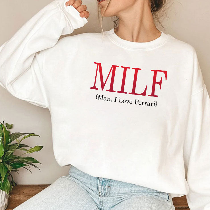 Lewis Hamilton MILF Man I Love Ferrari Shirt
