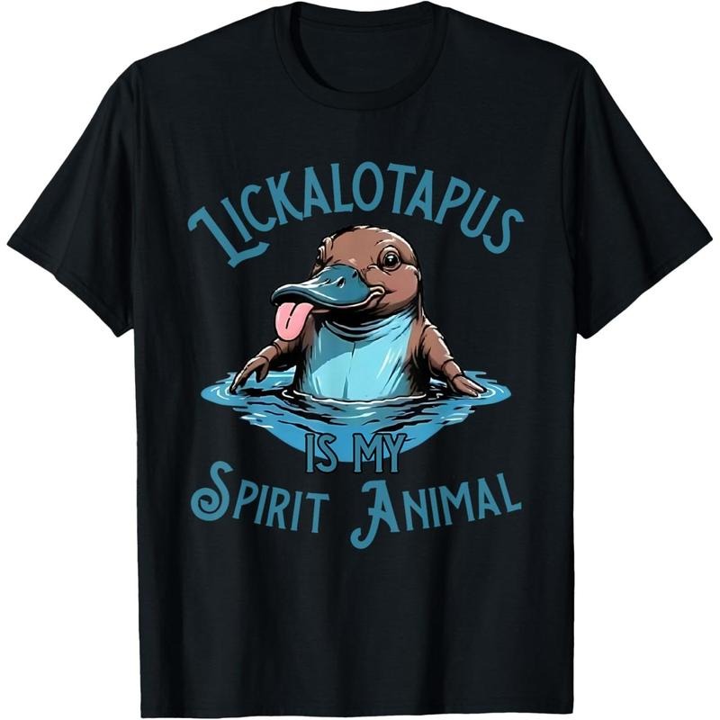 Lickalotapus Is My Spirit Animal Meme Funny Lickalotapus T-Shirt made in usa Hoodie, Sweatshirt | HypeDripTees.com