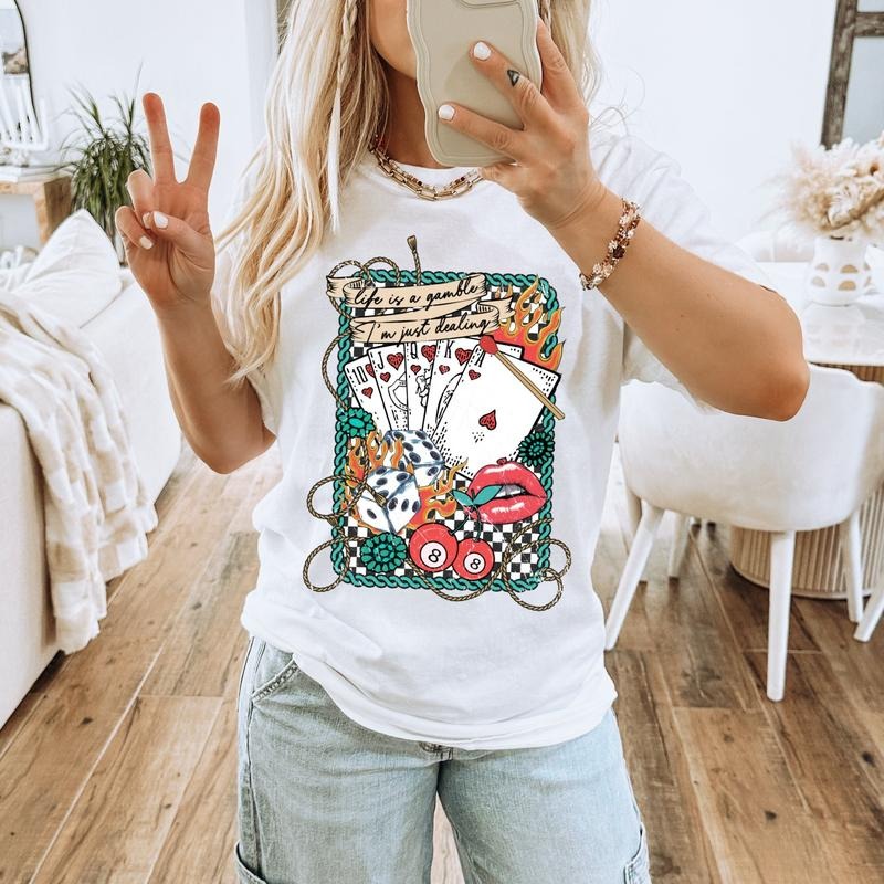 Life is a Gamble 2 DTF Transfers - THIS IS NOT A SHIRT Hoodie, Sweatshirt | HypeDripTees.com