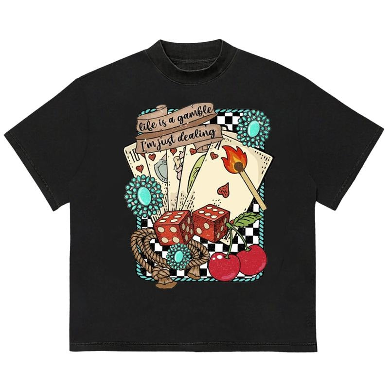 Life is a Gamble T-Shirt Football Fan Gift Comfortable Fit for All-Day Wear Hoodie, Sweatshirt | HypeDripTees.com