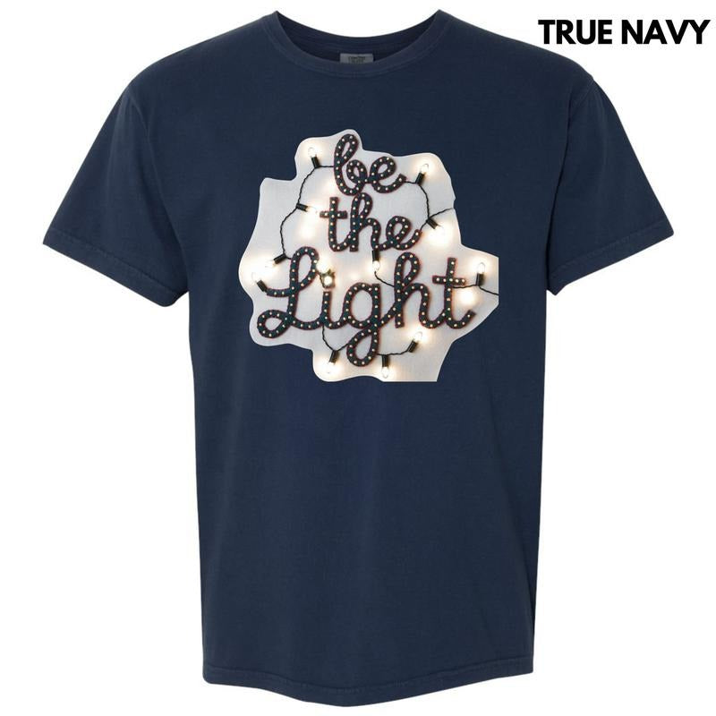 Light Bulb Be The Light Comfort Colors T-Shirt 'NLB' Hoodie, Sweatshirt | HypeDripTees.com