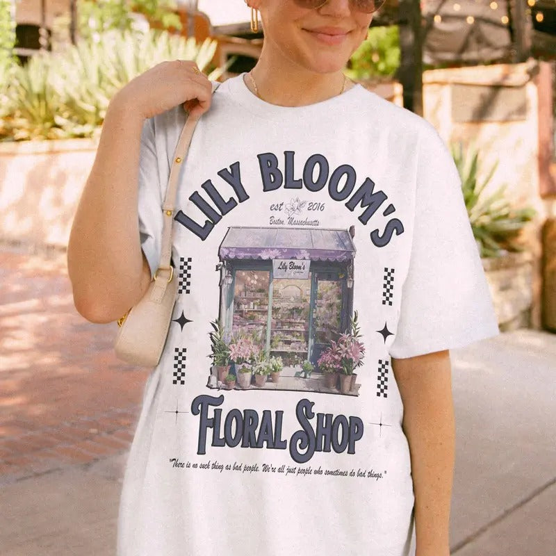 Lil Bloom Floral Shop Gildan & Comfort Colors T-shirt, Sweatshirt, Hoodie Casual Cotton | HypeDripTees.com