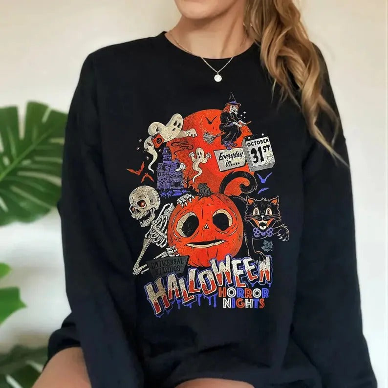 Lil Boo Halloween Sweatshirt T-shirt Hoodie | HypeDripTees.com