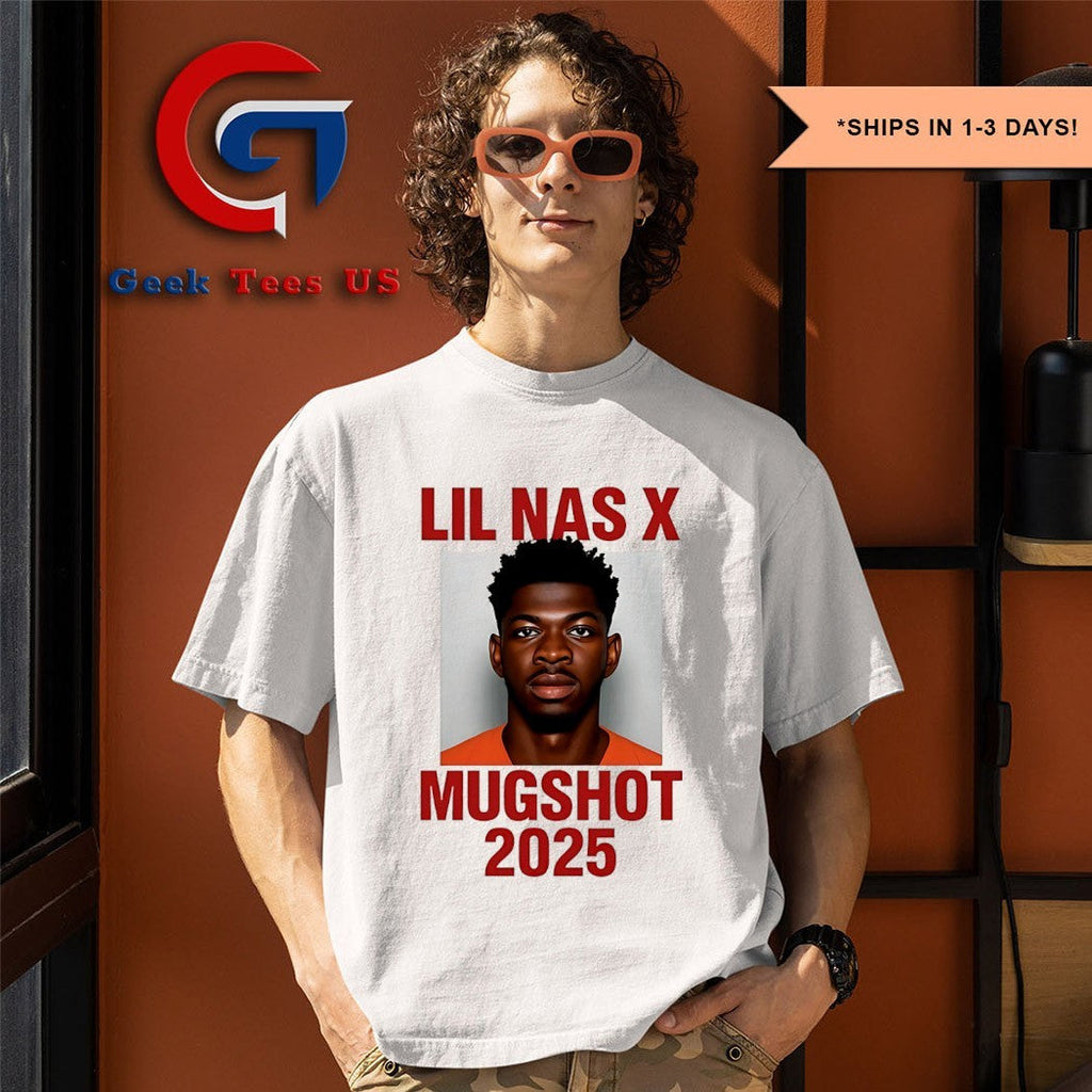 Lil Nas X Mugshot 2025 shirt