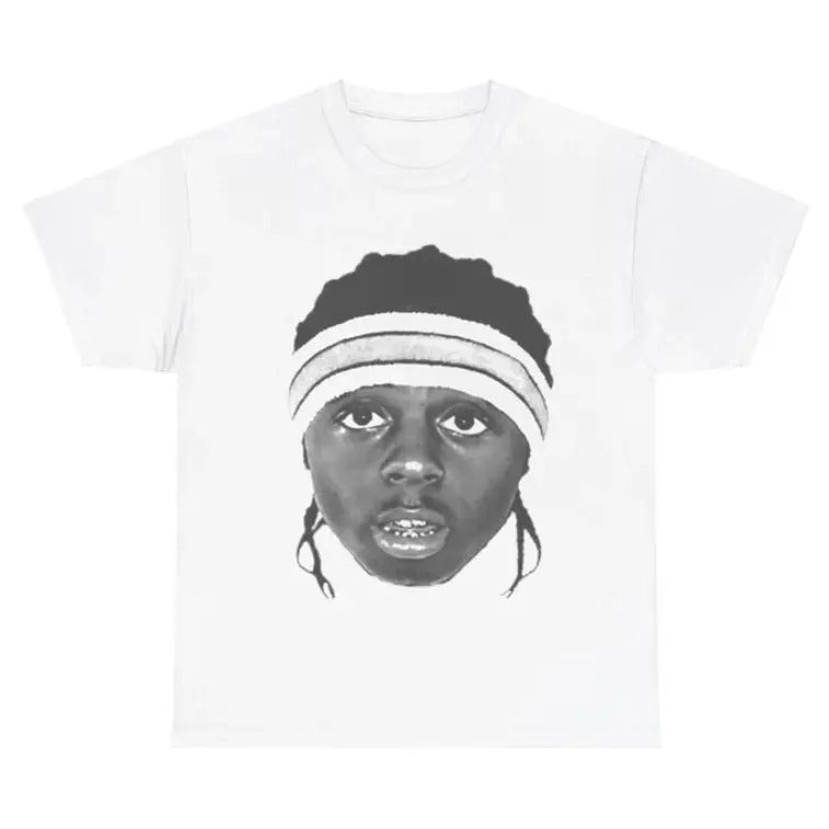 Lil Wayne Black White Rapper Graphic Tshirt Hoodie, Sweatshirt | HypeDripTees.com