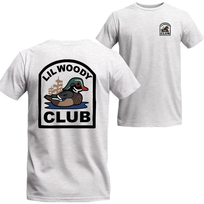 Lil Woody Club SHort  Sleeve Tee Vintage T-shirt, MW Unisex Shirt Menswear Top Hoodie, Sweatshirt | HypeDripTees.com