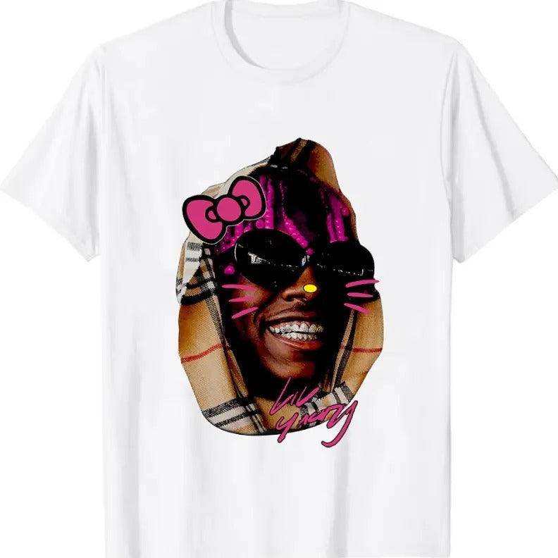 Lil Yatchy Kitty Cute T-SHIRT Rap Tee Concert Hip Hop Shirt, Gift For Fans Hoodie, Sweatshirt | HypeDripTees.com
