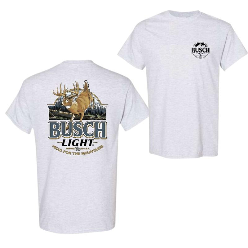 Limited Busch Light Deer Label Double Side Shirt, For Men, For Women Hoodie, Sweatshirt | HypeDripTees.com