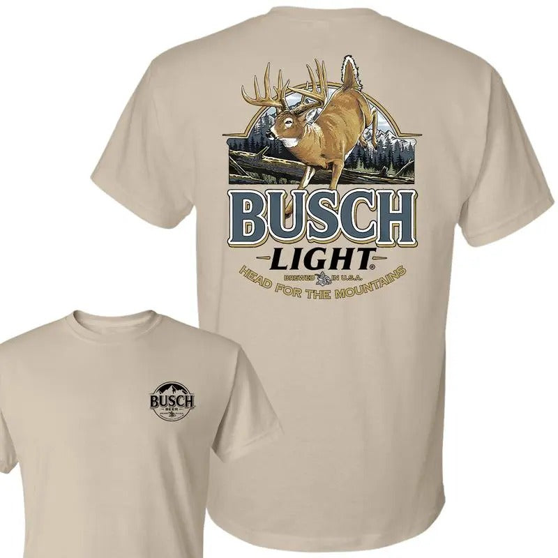 Limited Busch Light Deer Label double-sided shirt, a must-have for men and women who love bold, stylish designs. Hoodie,...