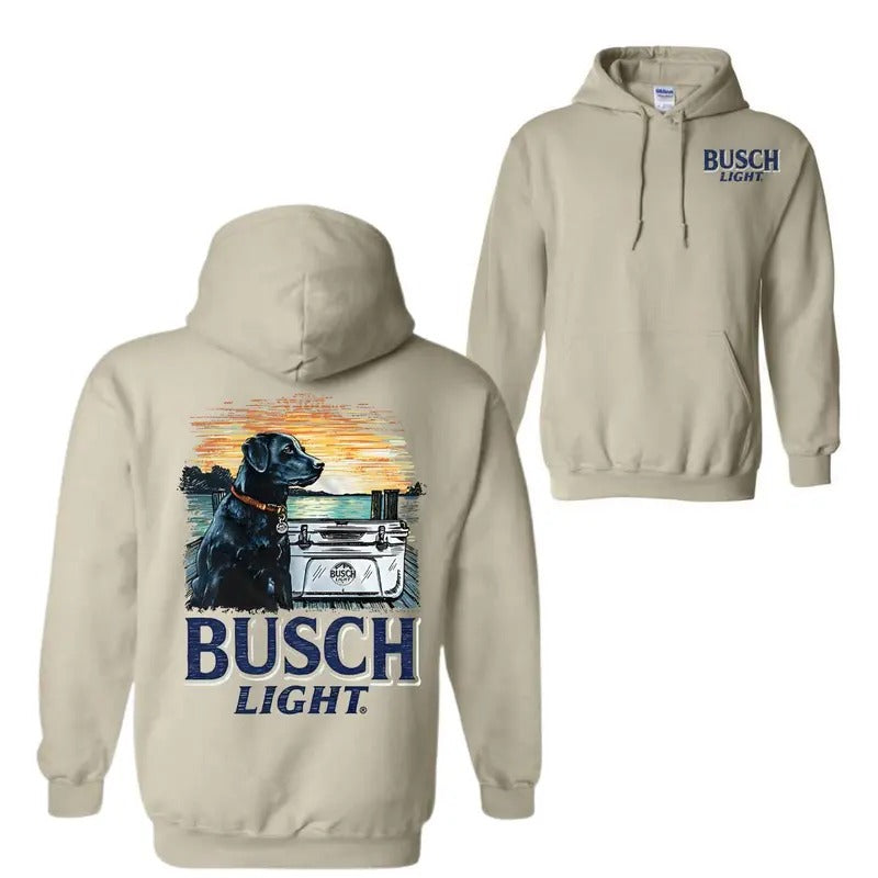 Limited Busch Light Men Best Friend Hoodie Sweatshirt T-Shirt, Beer Lover Graphic Tees, For Men, For Women | HypeDripTees.com