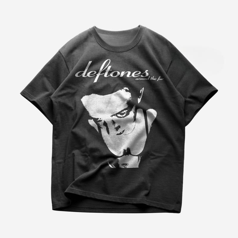 Limited Edition Deftones Tee - Around The Fur T-shirt - Adrenaline Tee - White Pony Tee - Unisex Deftones Merch - Chino...