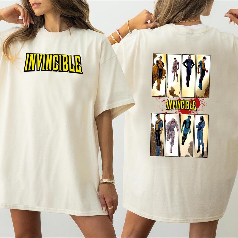 Limited Invincible Mark Superhero T Shirt, Unisex Shirt, Graphic Tee, Supe Costume, Comic Book Fan Gift Mineral Wash...