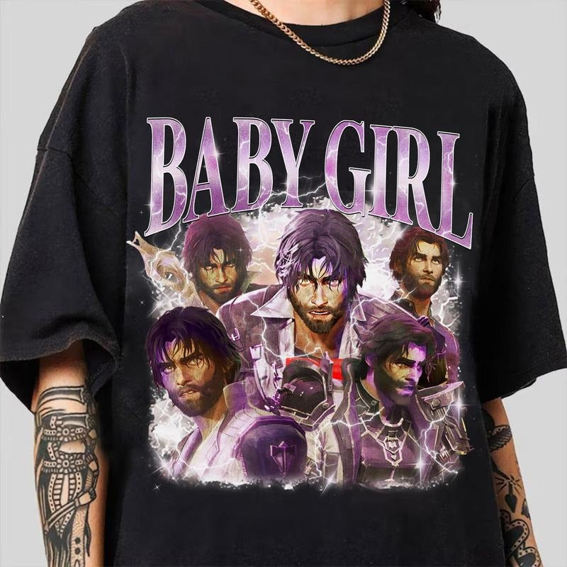 Limited Jayce Arcane Baby Girl Tee, Jayce Arcane Shirt, Jayce Arcane Merch, Pop Culture Shirt, Jayce x Viktor, Arcane,...