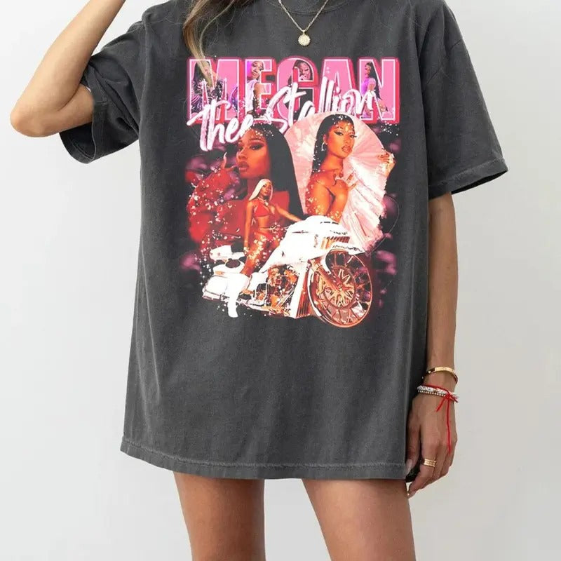 Limited Megan Thee Stallion Shirt Hoodie, Sweatshirt | HypeDripTees.com