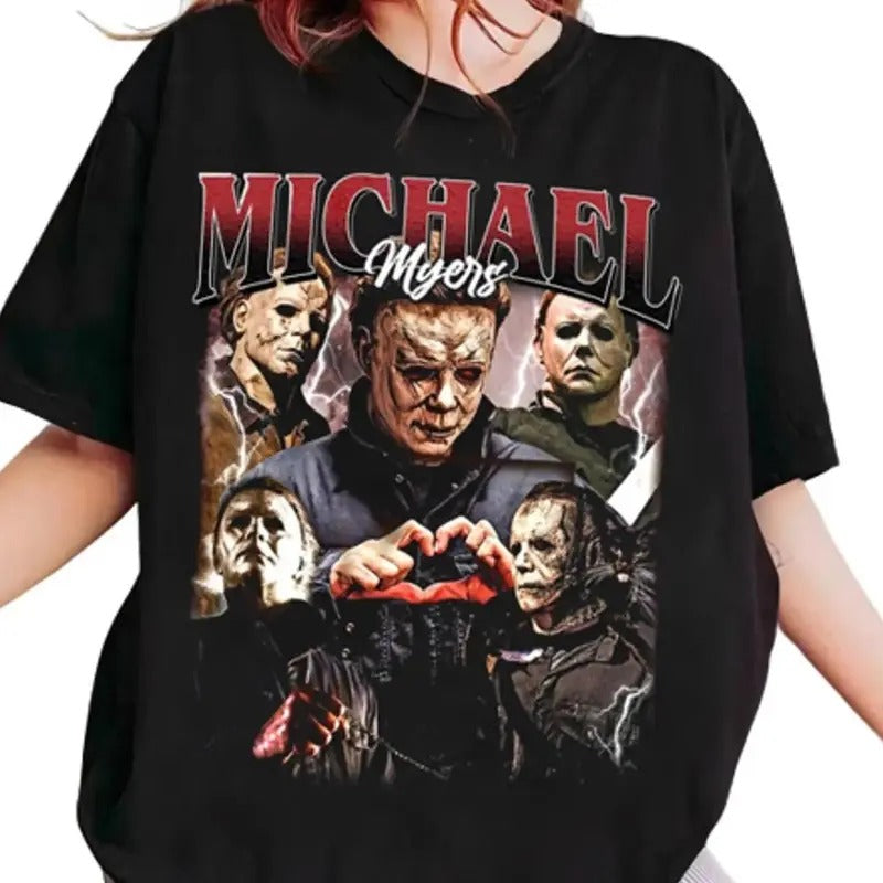 Limited Michael Myers Vintage Shirt Gift for Women and Men Unisex T-Shirt - Unisex And Inclusive - Multiple Colorways