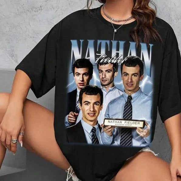 Limited Nathan Fielder Vintage T-Shirt, Gift For Women and Man Unisex T-Shirt Top Womenswear Original Oversized Hoodie,...