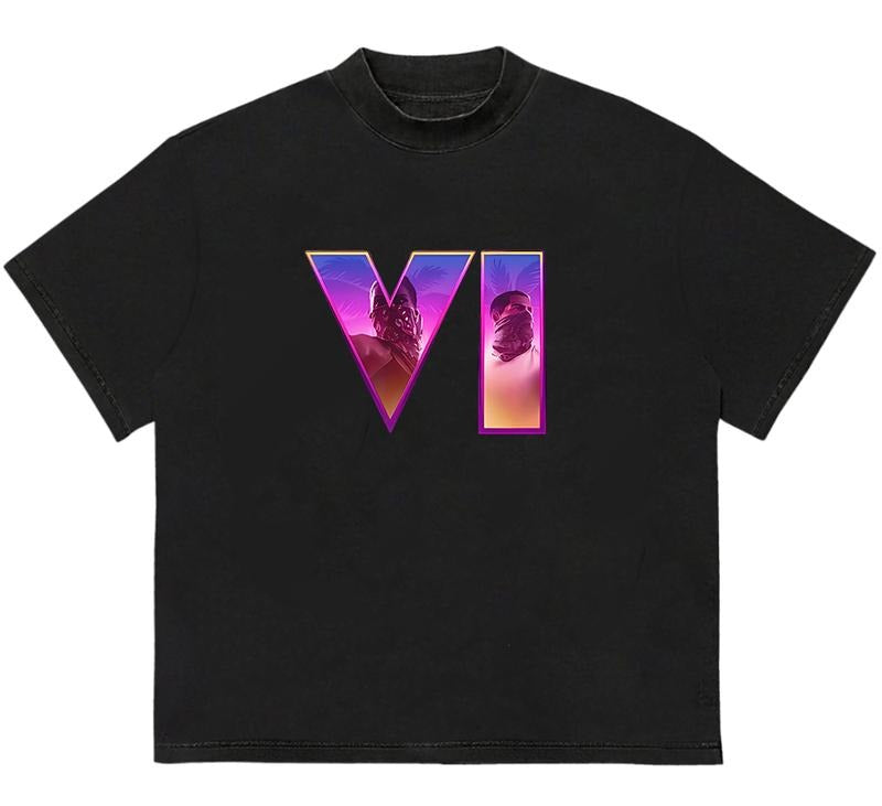 Limtited GTA 6 T-Shirt Trendy Graphic T-Shirt with Street Style Vintage 90s Graphic Tee Hoodie, Sweatshirt | HypeDripTees.com
