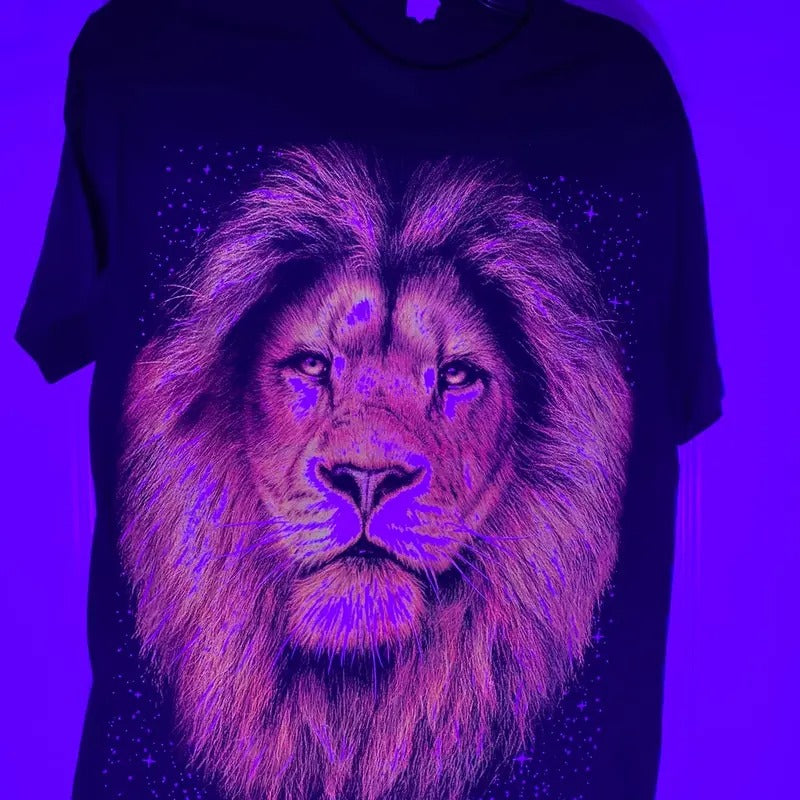 Lion king T-shirt Cotton Casual Black Menswear Hoodie, Sweatshirt | HypeDripTees.com