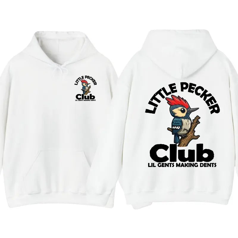 Little Pecker Club Classic Unisex Hoodie & Sweater - Long Sleeve Sweatshirt for Men's & Women's - Spring Casual Wear T-Shirts
