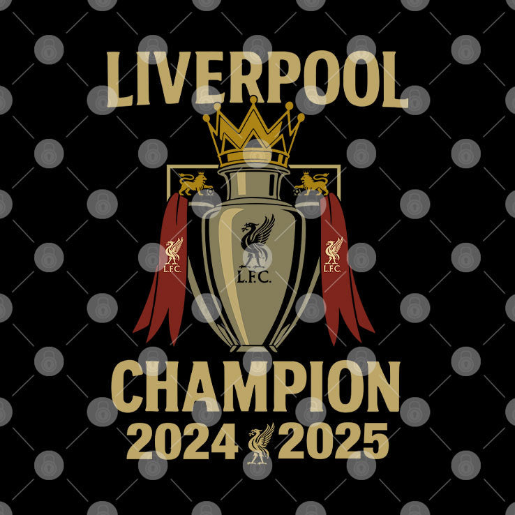 Liverpool Champions 2024-2025 T Shirt