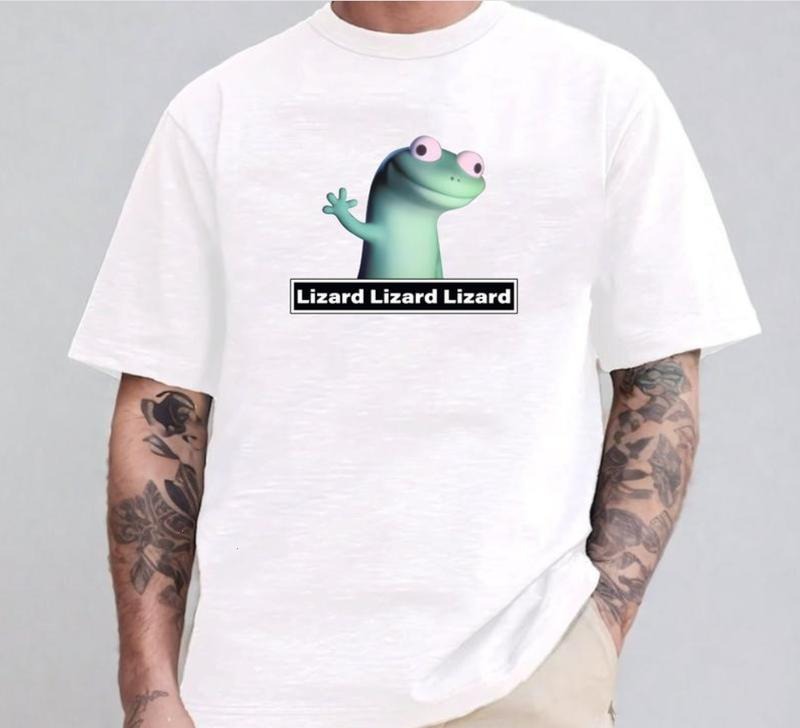Lizard Lizard Lizard Shirt, Elio Lizard Meme Tee, Funny Weirdcore Y2K sweatshirt Aesthetic Gift Hoodie | HypeDripTees.com