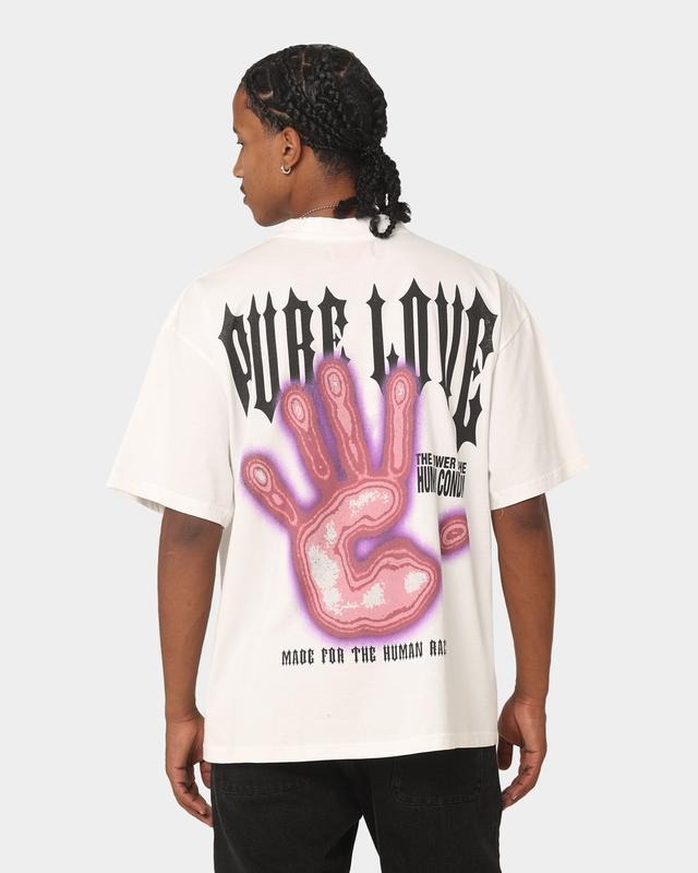 Loiter Pure Love Vintage T-Shirt White Trending Movie T shirt Vintage 90s T-shirt gift for Movie fans gift for him gift...
