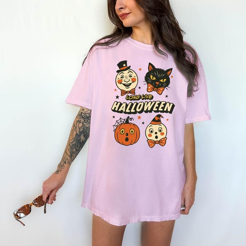 Long Live Halloween  - T-Shirt, Unisex T-Shirt, Funny Tee, Comfortable Shirt Hoodie, Sweatshirt | HypeDripTees.com