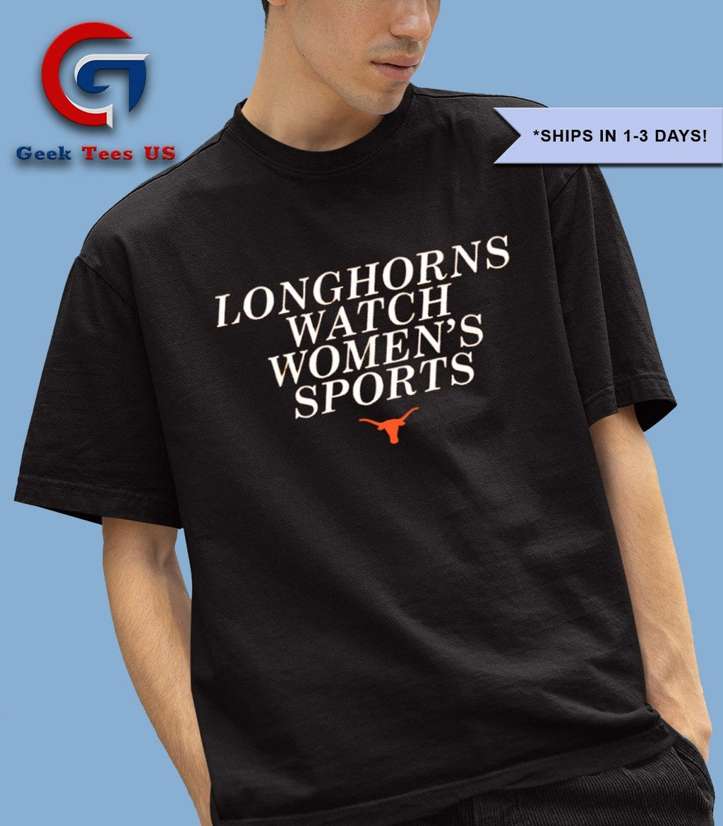 Longhorns watch women’s sports 2025 shirt