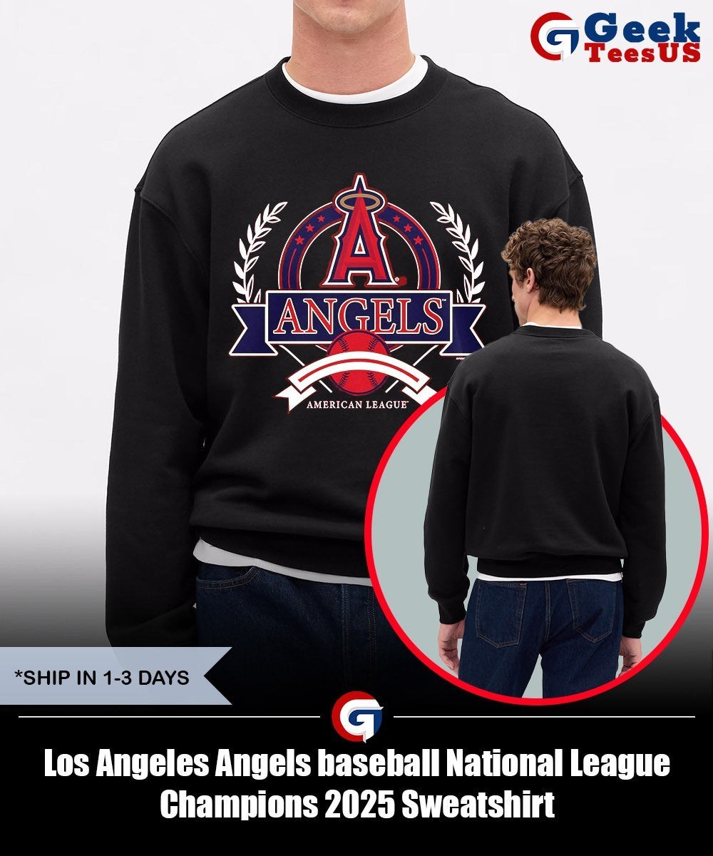 Los Angeles Angels baseball National League Champions 2025 shirt
