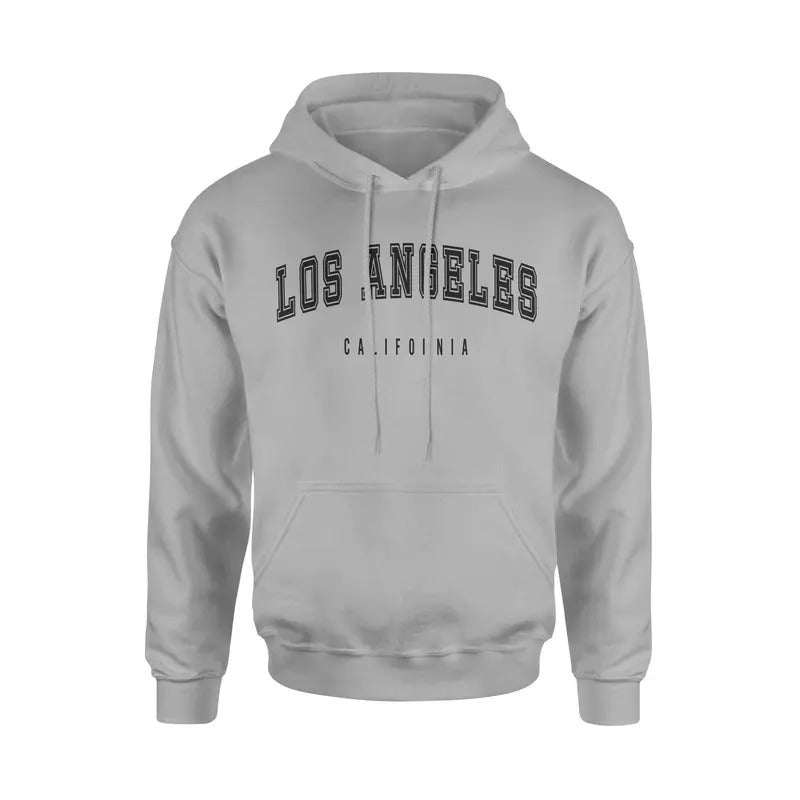 Los Angeles California Unisex Classic Hoodie Sweatshirt Cotton Fabric T-Shirts | HypeDripTees.com