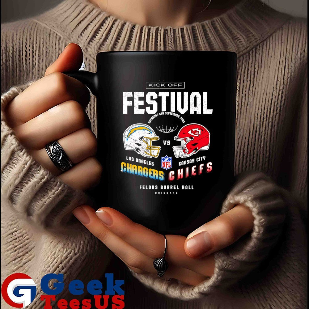 Los Angeles Chargers vs Kansas City Chiefs Festival Kick Off Felons Barrel Hall 2025 shirt
