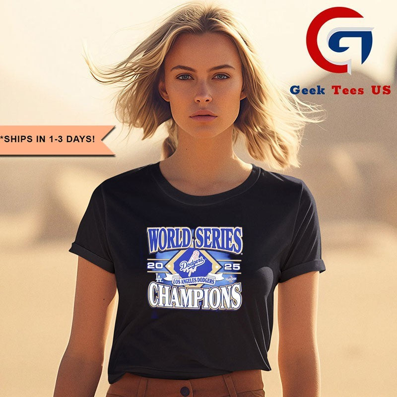 Los Angeles Dodgers 2025 World Series Champions vintage shirt