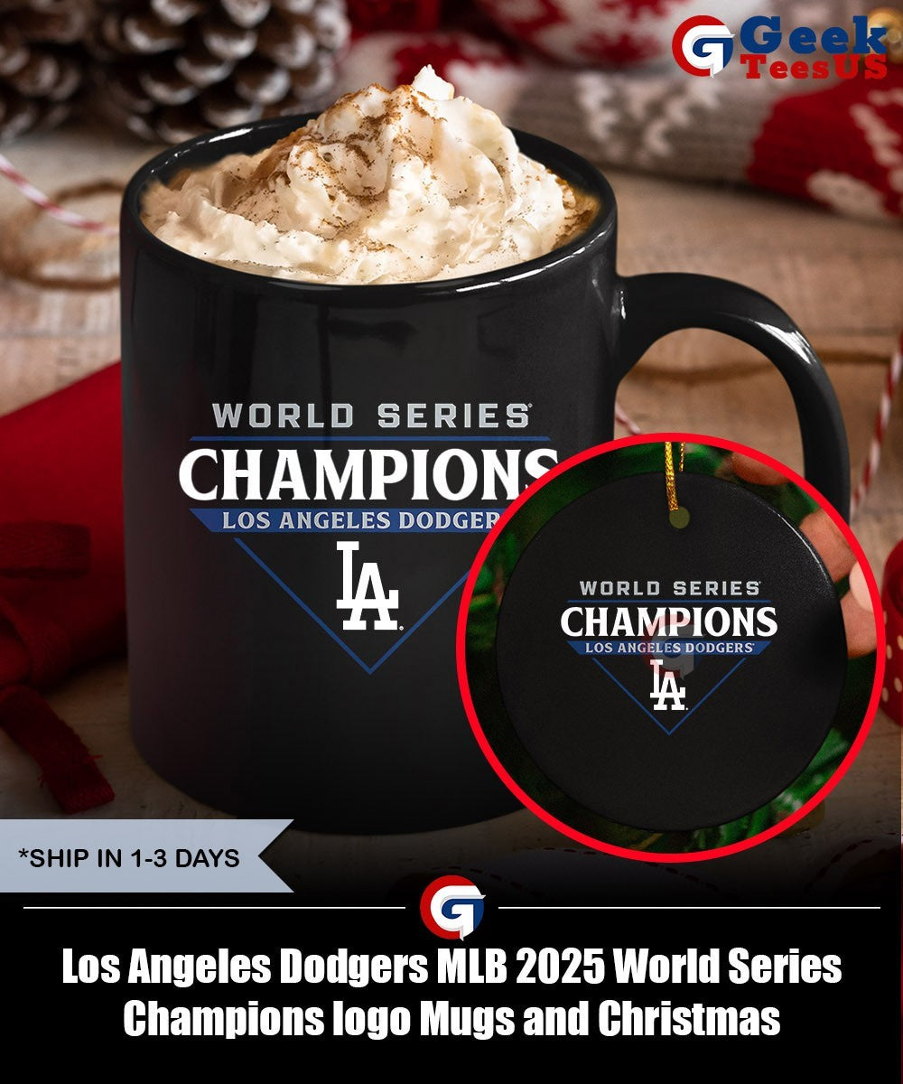 Los Angeles Dodgers MLB 2025 World Series Champions logo shirt