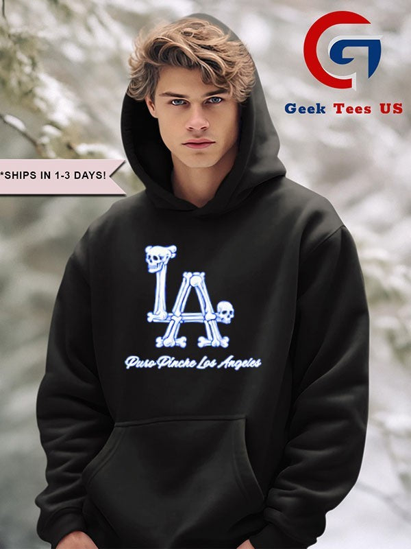 Los Angeles Dodgers Puro Pinche Los Angeles Baseball logo shirt